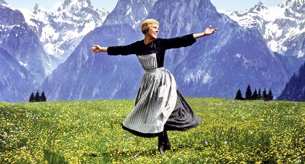 Sound of Music (1965) Julie Andrews Credit: 20th Century Fox/Courtesy Neal Peters Collection.