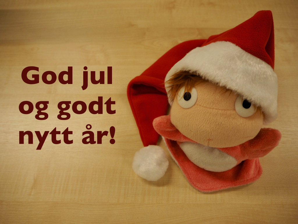 God jul fra jule-Ponyo.