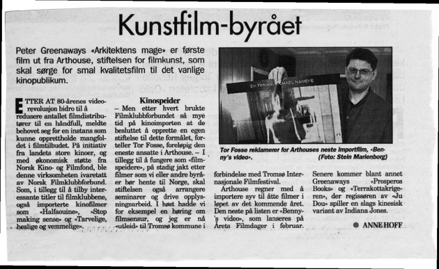 Kunstfilmbyrået Norsk filmklubbforbund