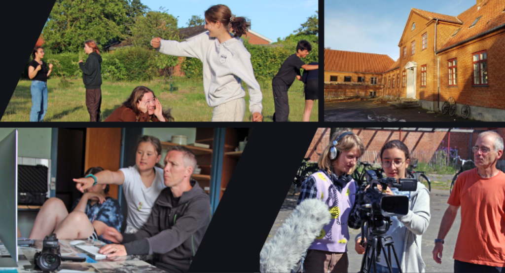 bilder fra nordisk filmcamp 2022 barn og unge lager film i danmark